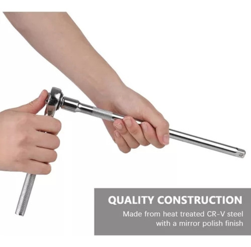 Ycrigns® 15pzs Llave De Herramientas Mecánicas 8 Barras De Extensión