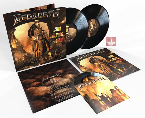 Megadeth  The Sick, The Dying  And The Dead 2lp + 7  Ltd