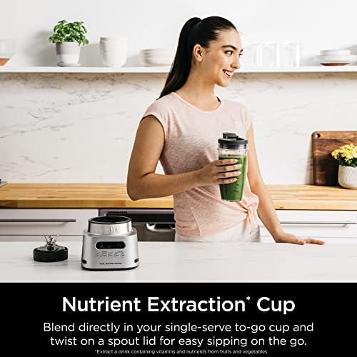 Ninja Ss151 Twisti Blender Duo, Batidora Y Extractor De Nutr