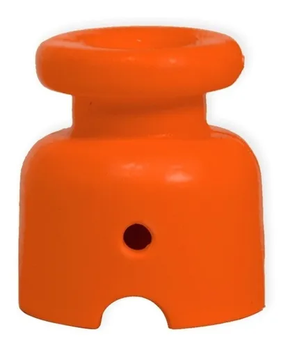 comprar 100 Aisladores Campanita Naranja Para Boyero Electrico