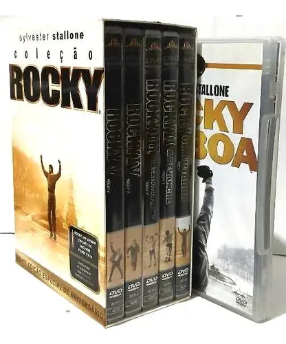 Box Dvds Rocky 1 A 6 -originais | MercadoLivre