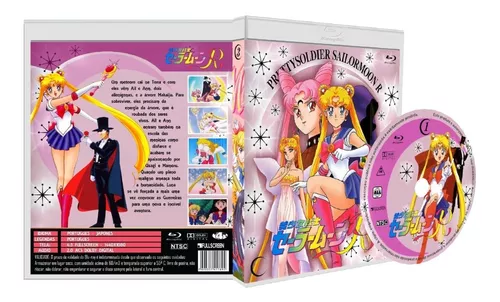 Blu-ray Sailor Moon Collection - Todas As Sagas + Filmes