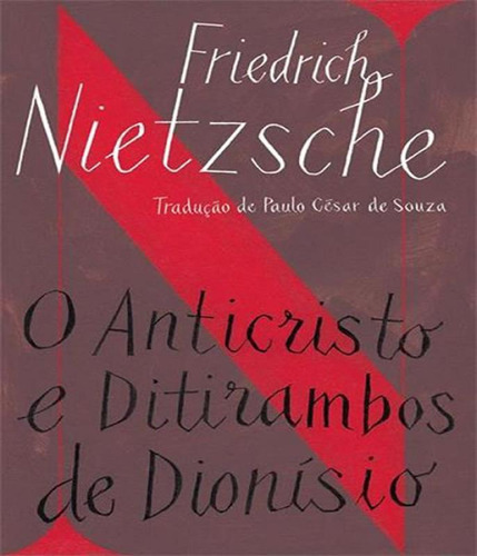 Livro O Anticristo E Ditirambos De Dionisio