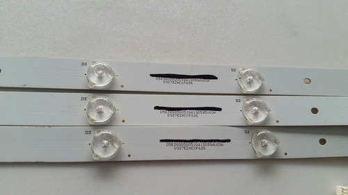 3 Tiras De 7 Leds Panasonic Tc32a400x (Usado)