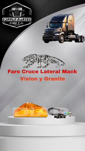 Faro Cruce De Puerta Mack Vision Y Granite