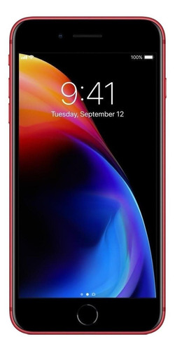 Celular Smartphone Apple iPhone 8 Plus 64gb Vermelho - 1 Chip