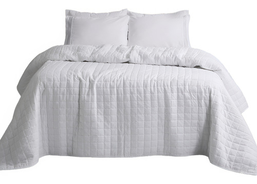 Cubrecama Cover Oxford Platinum 700h Twin Jean Cartier