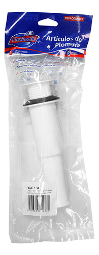 Tubo Contra Rejilla Plastica Blanca Para Ovalin 2212 Color Blanco