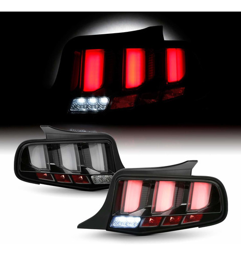 Para Ford Mustang 2010 2011 2012 [tubo Transparente] Luces D