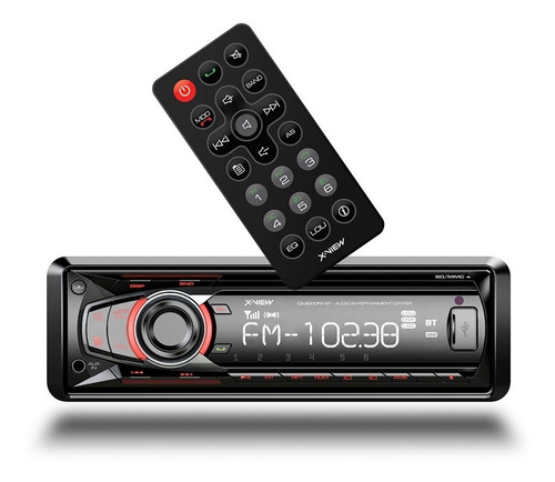 Estéreo para auto X-View CA2000RX BT con USB, bluetooth y lector de tarjeta SD