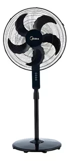 Ventilador De Pedestal Midea 18 Negro Msf18bca Cantidad De Aspas 5 Material De Las Aspas Plástico 110v