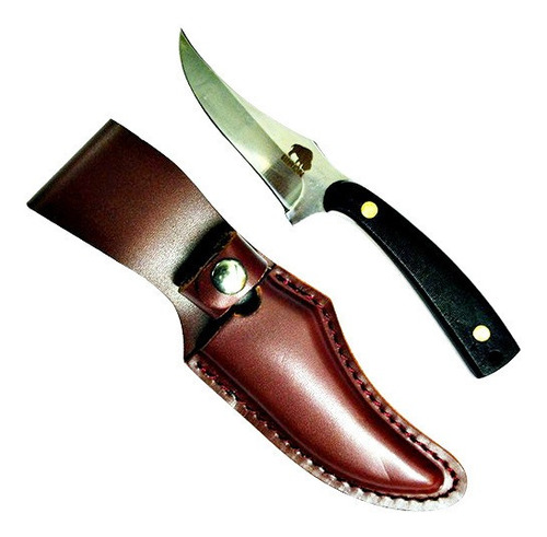 Cuchillo Bison 162bp Caza 18 Cm Con Funda De Transporte