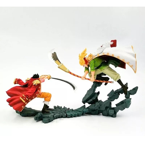 Set 2 Figuras: Edward Newgate Vs Gol · D · Roger One Piece