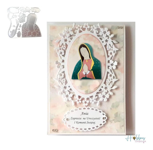 Suaje Troquel Cortar Papel Virgen Guadalupe Religion Scrapbo