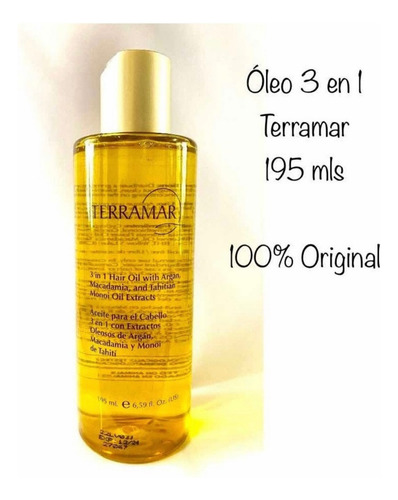 Aceite Óleo Terramar 195 Ml Capilar Restaurador /sar