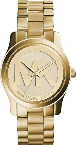 Michael Kors Reloj Dorado Para Mujer Runway Mk5786