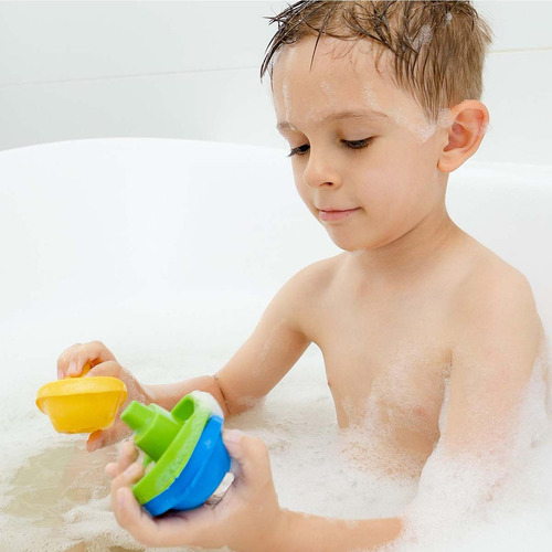 Barco De Juguete Para Baño De Bebé Juguetes Apilables Para B