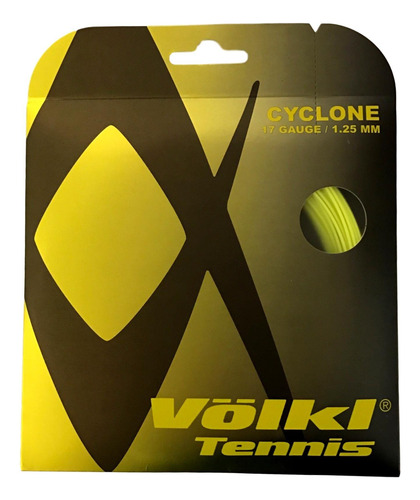 Volkl Cyclone Set Neon - Cuerda De Tenis (amarillo, 0.64 On.