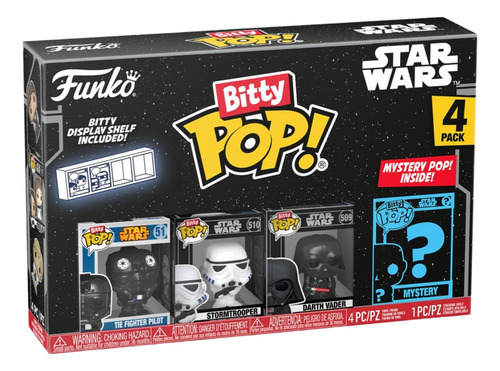 Funko Bitty Pop! Star Wars - Darth Vader 4 Pack