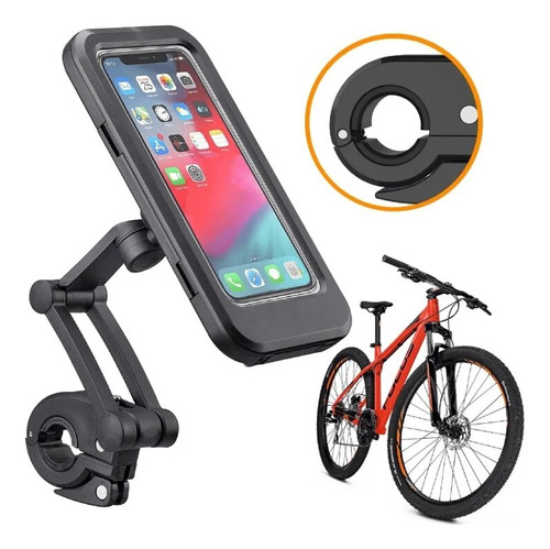 Soporte Portacelular Magnetico Impermeable Moto / Bicicleta
