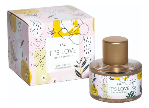 Perfume Mujer Tsu Cosmeticos Its Love 50 Ml Edt X1 Cod 10308