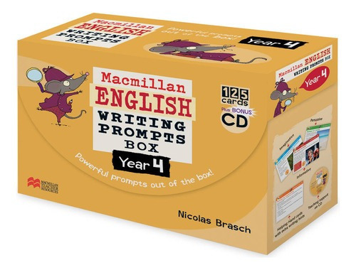 Writing Prompts Box Year 4, De Brasch, Nicolas. Editorial Macmillan, Tapa Dura En Inglés Internacional, 2018