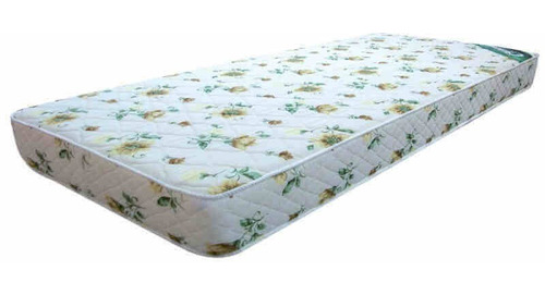 Colchón 1 plaza de espuma Cannon Espuma Tropical blanco - 80cm x 190cm x 18cm