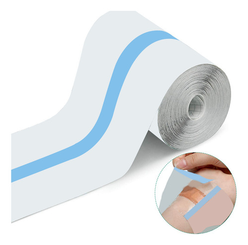 Vendaje Adhesivo Elástico Transparente, Resistente Al Agua,