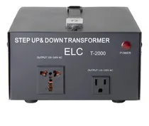 Comprar Transformador Convertidor De Voltaje Elc Serie T 2000w 220v