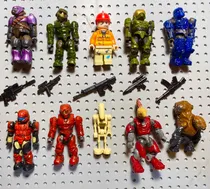 Comprar Megabloks Mega Construx Halo Lote Mix Figuras (59) 1 Halo