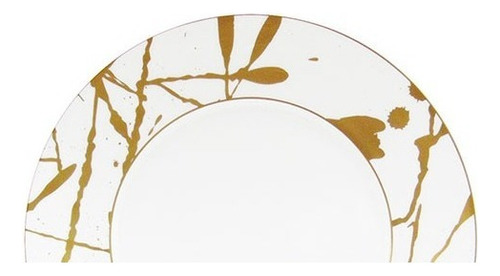 Plato Para Ensalada Rapture Gold 22 Cm Noritake