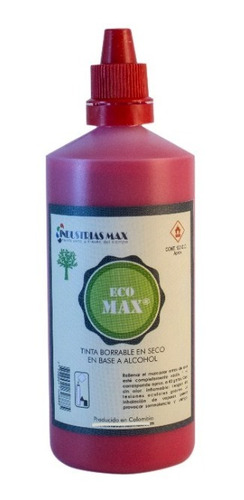 Tinta Borrable En Seco Para Marcadores Ecomax * 120ml