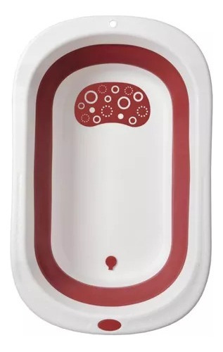 Tina De Baño Bebe Plegable Con Malla