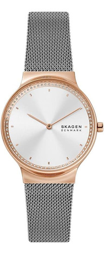 Reloj Pulsera Mujer  Skagen Skw3017 Plateado