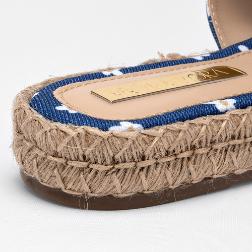 Sandalias Mujer Moramora 1156602 Marino Blanco 125-544