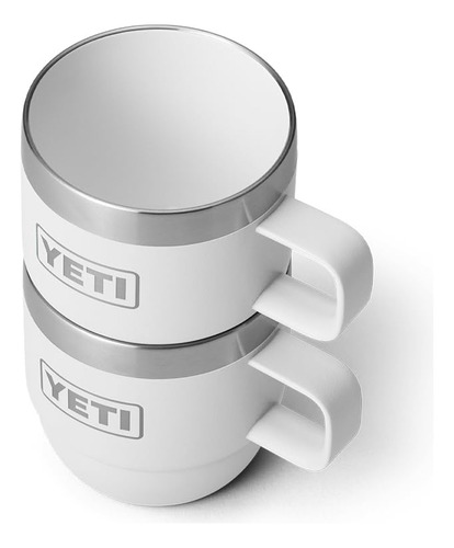 Juego de tazas Yeti Yeti de cerámica azul marino de 2U