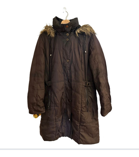 Parka Café Larga Con Cuello Jessica Simpson