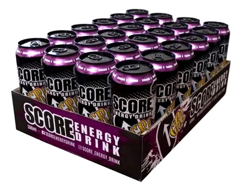 Bebida Energética Score Gorila 500ml Pack De 24 Unidades