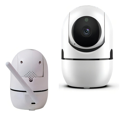 Kit Camera Interna Externa Segurança Barata Hd 1080p 2mp Cor Branco