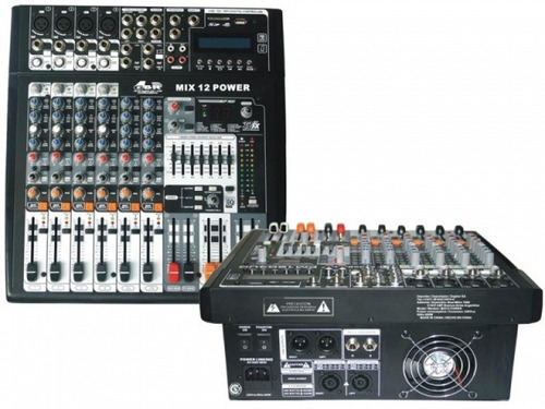 Consola 16 Canales Mix 16 Power Mp3 Mix 12 Gbr Sonido
