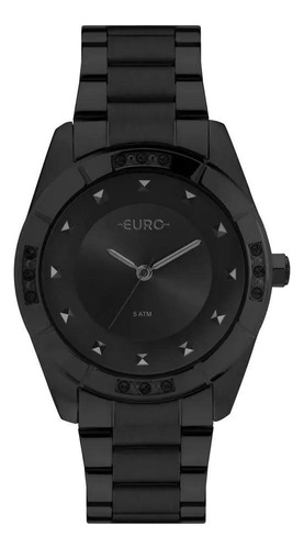 Relógio Euro Eu2036yop/4f Feminino Preto