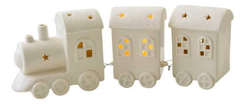 Tren De Navidad Iluminado, Decoración Navideña Vintage, Deco