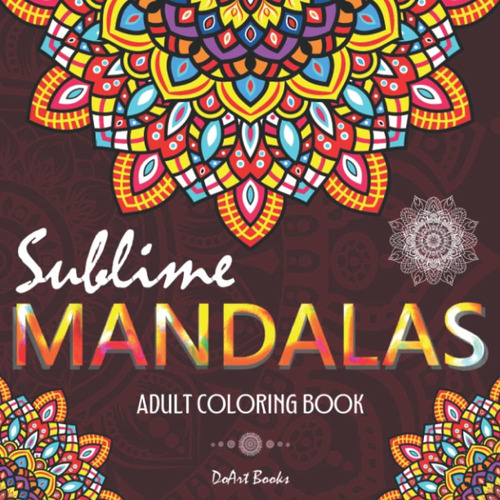 Libro: Sublime Mandalas: Coloring Book For Adults And Senior