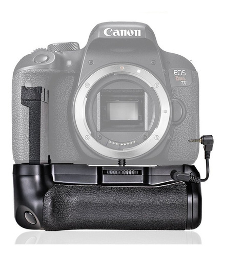 Kit: Grip Batería Y Cargador Para Canon T7i / 77d / Kiss X9i
