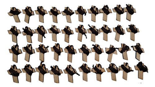Souvenirs Cruz Espíritu Santo. En Mdf De 3mm. 45 U. De 4x3c