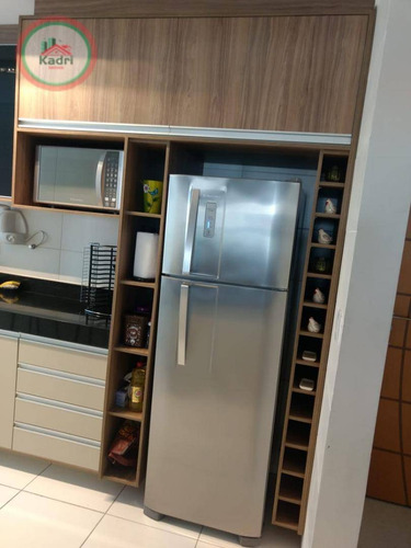 Apartamento Com 2 Dormitórios À Venda, 82 M² Por R$ 420.000,00 - Vila Guilhermina - Praia Grande/sp - Ap5352