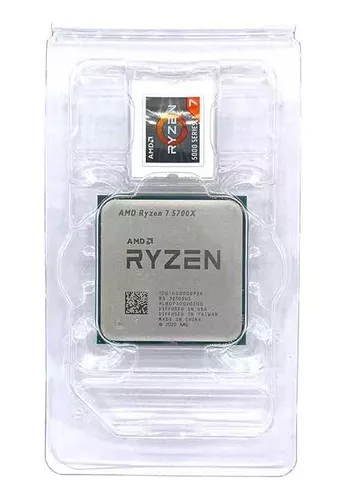 Processador AMD Ryzen 7 5700X 3.4GHz (4.6GHz Turbo), 8-Cores 16-Threads,  AM4, Sem