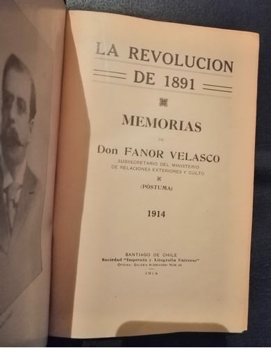 La Revolucion De 1891 Memorias 