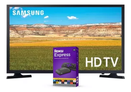 Samsung 32 T4300 Hd Smart Tdt Dvb + Roku Express R