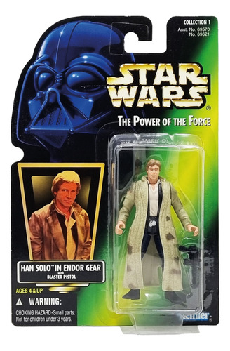Kenner - Star Wars - Power Of The Force - Han Solo Endor